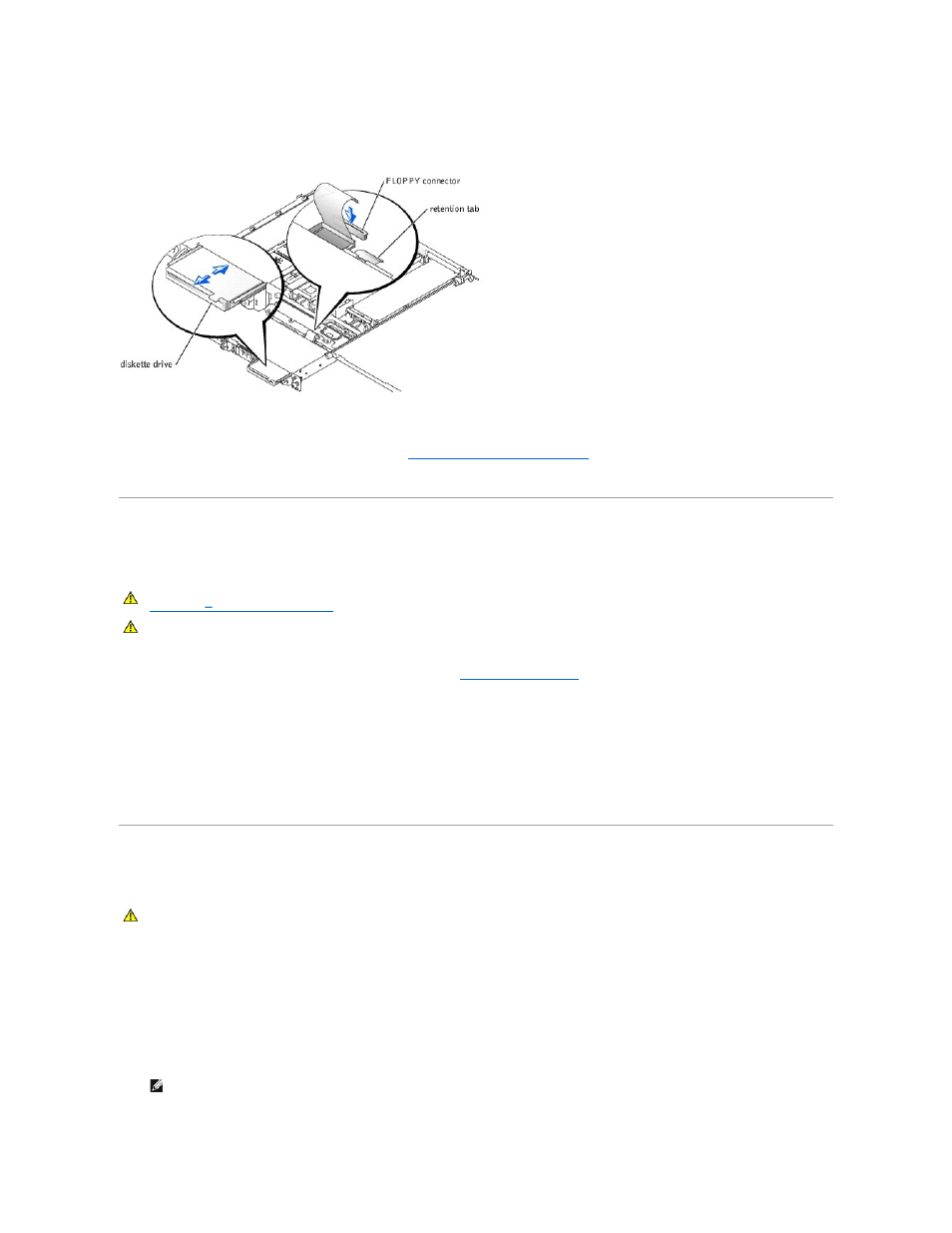 Connecting external scsi hard drives, Connecting an external scsi tape drive, Figure 7 | With the back edge of the drive, Until it is fully | Dell PowerEdge 1650 User Manual | Page 53 / 63