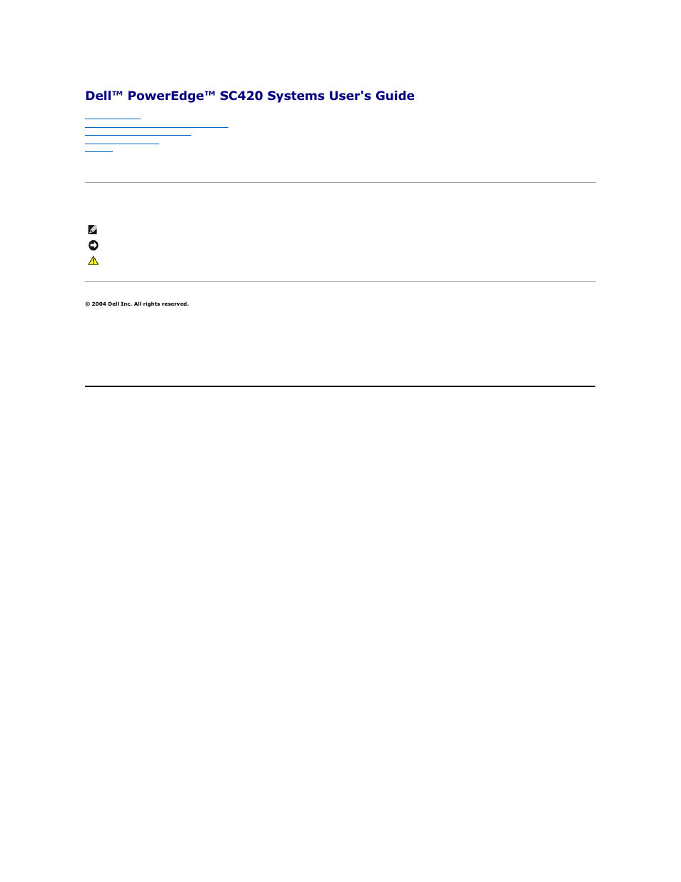 Dell PowerEdge SC 420 User Manual | 23 pages