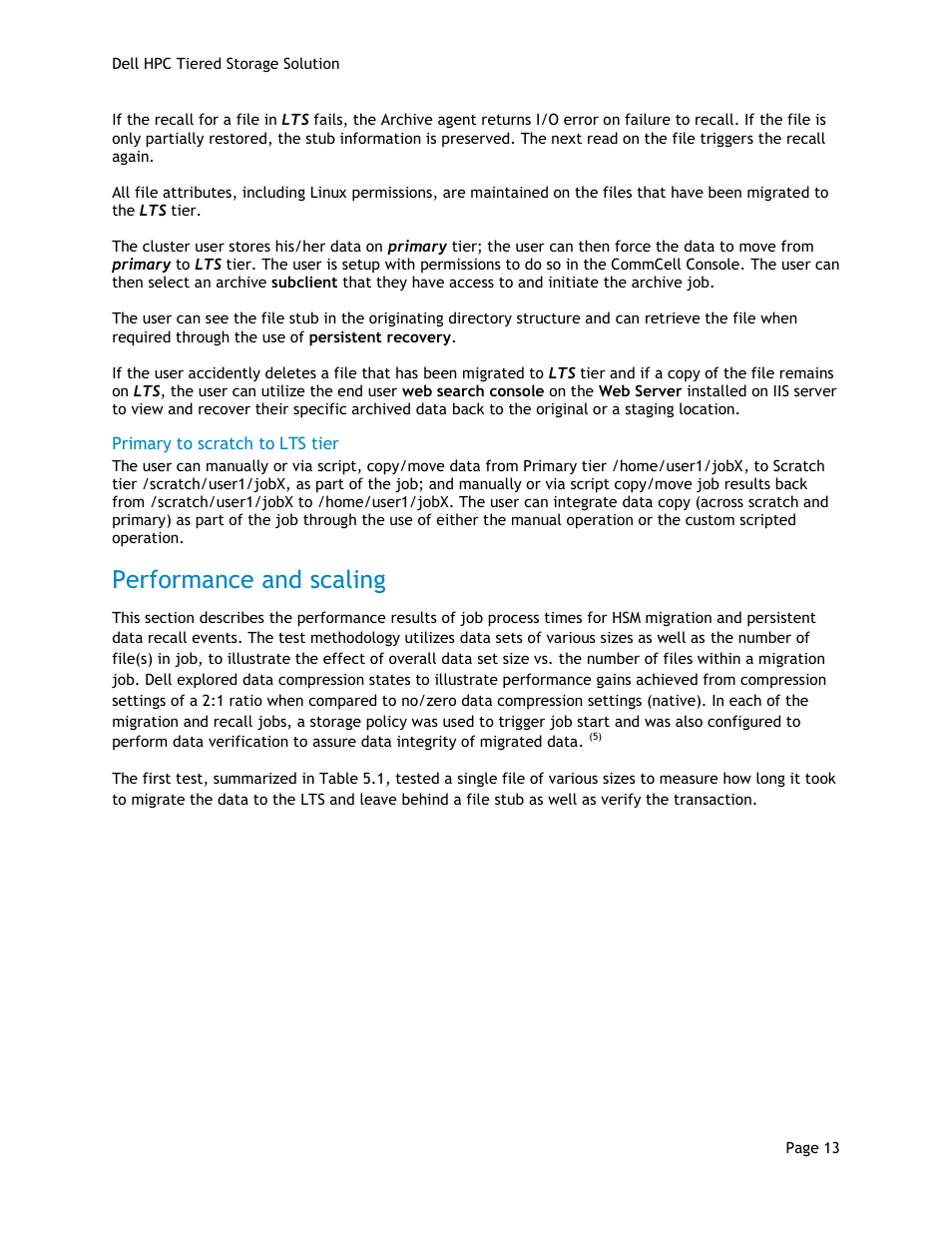 Performance and scaling | Dell POWEREDGE R710 User Manual | Page 15 / 63