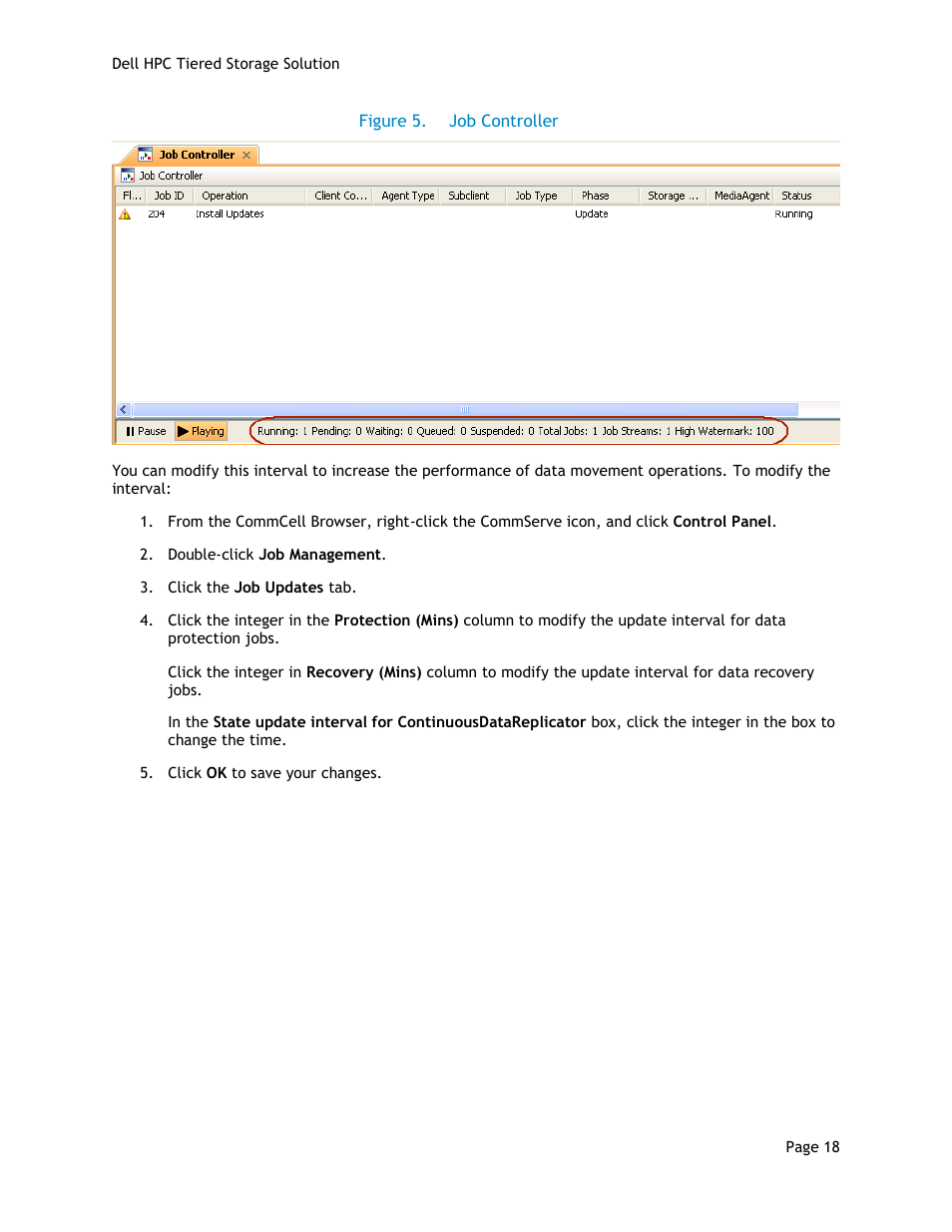 Figure 5, Job controller | Dell POWEREDGE R710 User Manual | Page 20 / 63