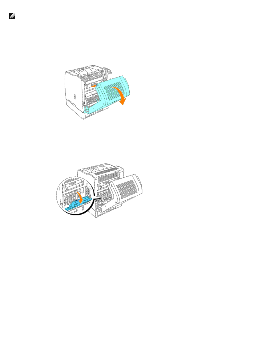 When using the optional duplex module | Dell 3000cn Color Laser Printer User Manual | Page 126 / 194