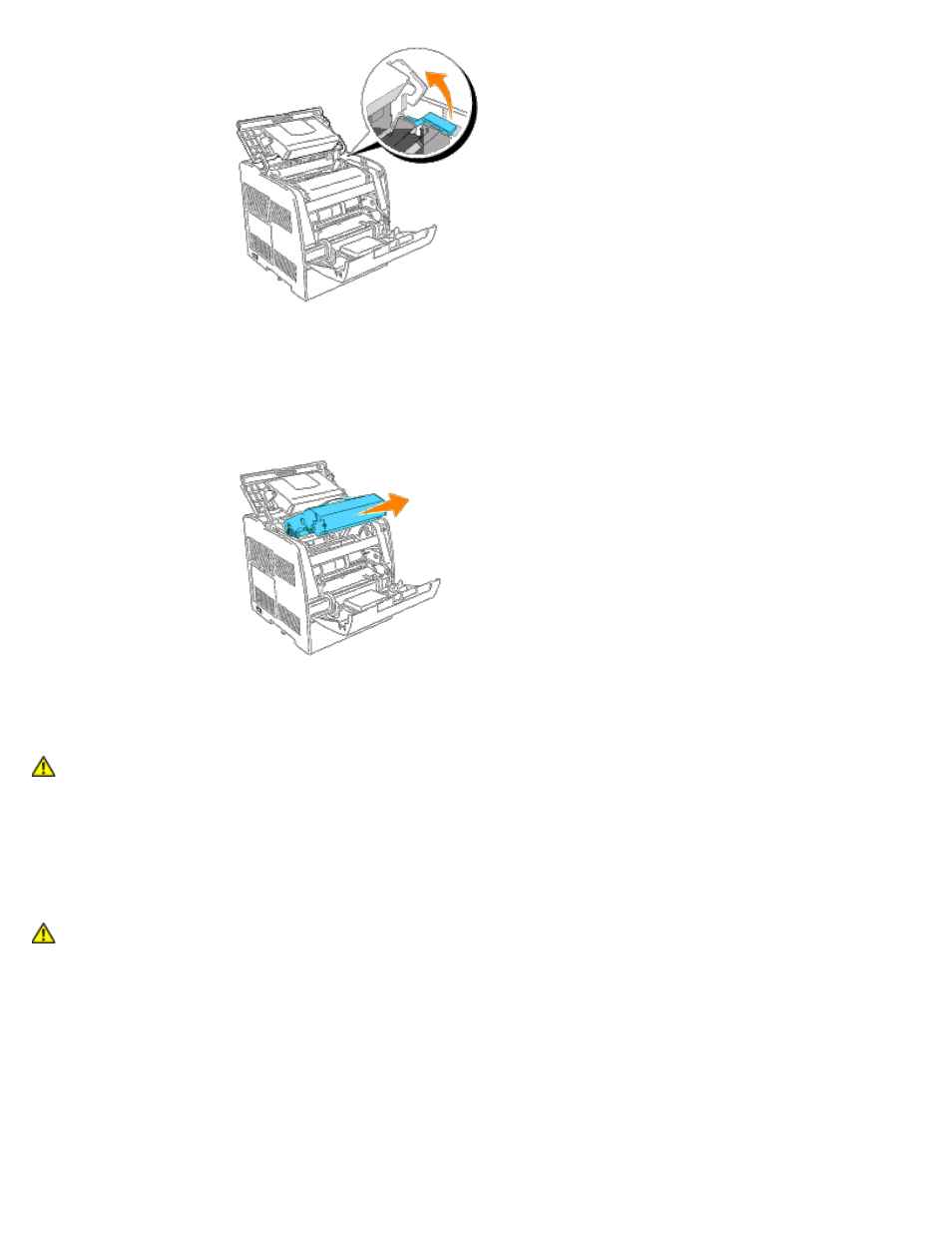 Installing the new drum cartridge | Dell 3000cn Color Laser Printer User Manual | Page 168 / 194