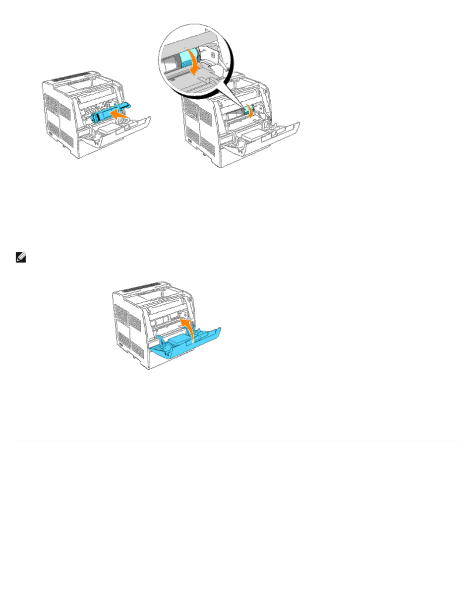 Cleaning inside the printer | Dell 3000cn Color Laser Printer User Manual | Page 175 / 194