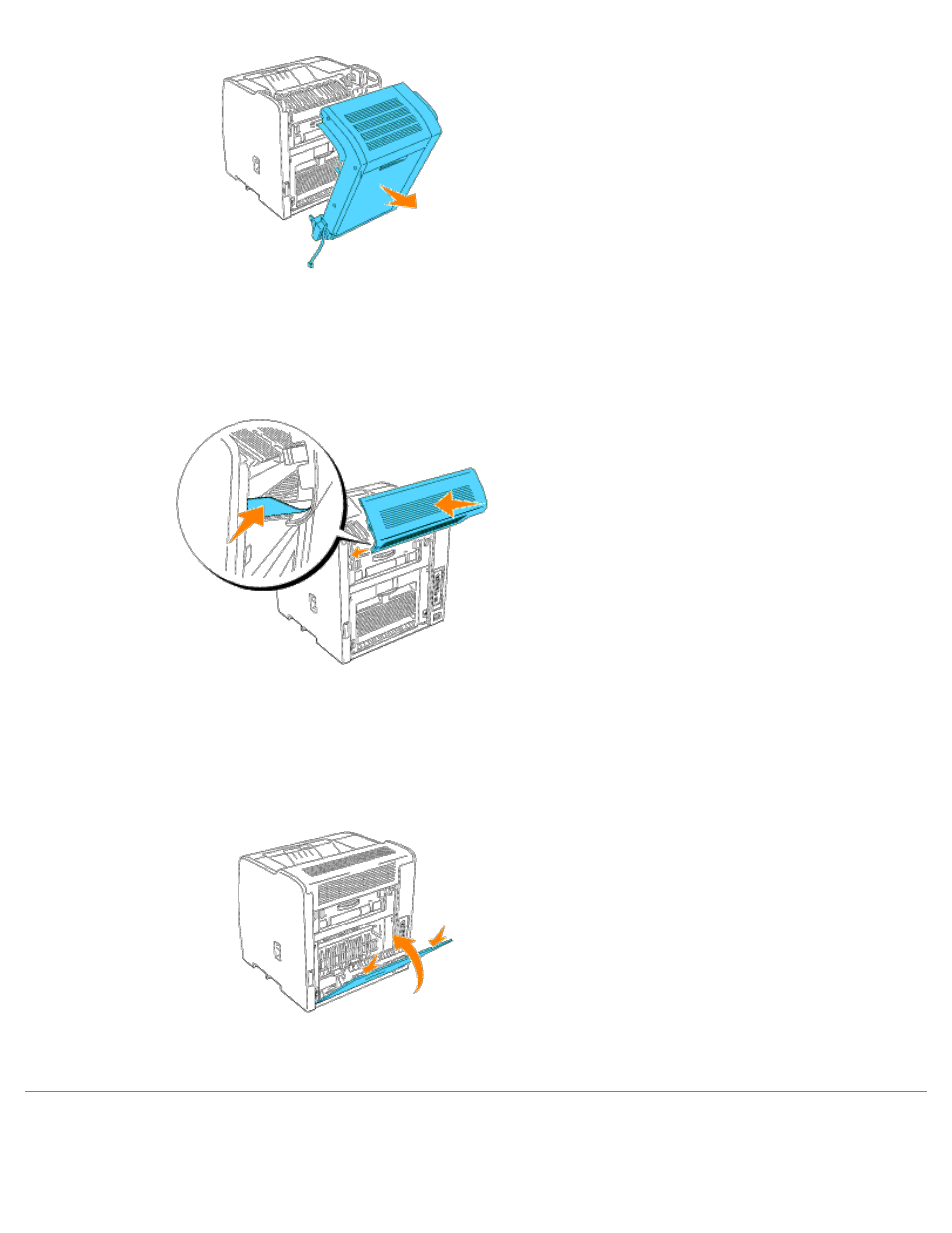 Removing optional tray modules | Dell 3000cn Color Laser Printer User Manual | Page 179 / 194
