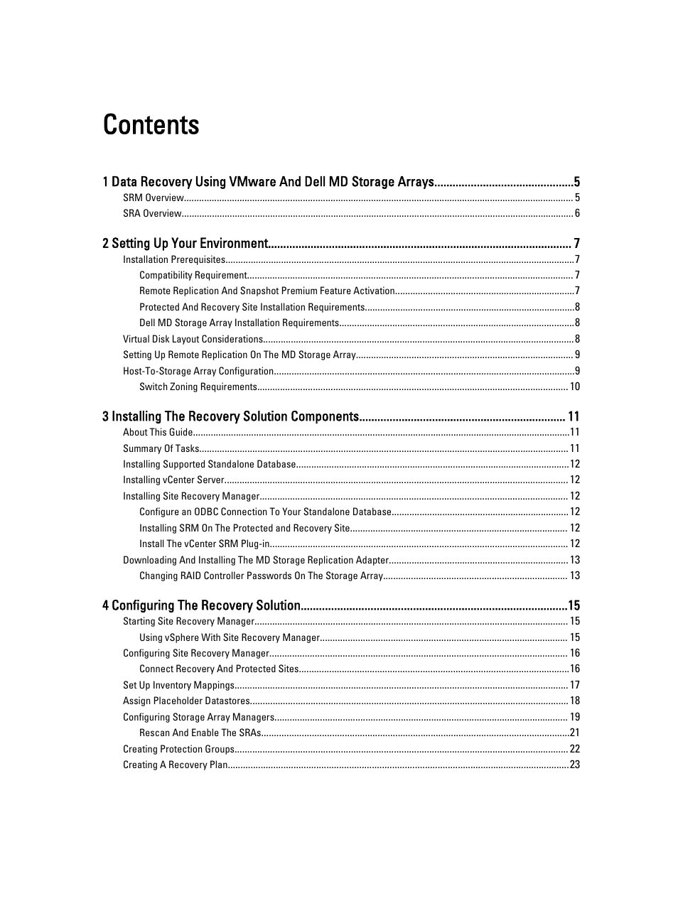 Dell PowerVault MD3800f User Manual | Page 3 / 33