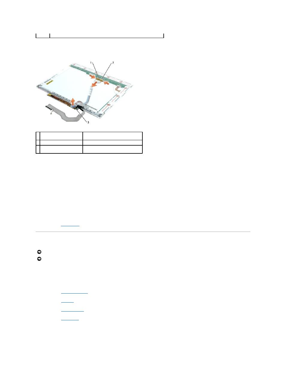 Display latch, Installing the display panel, Removing the display latch | Dell Precision M20 User Manual | Page 16 / 47