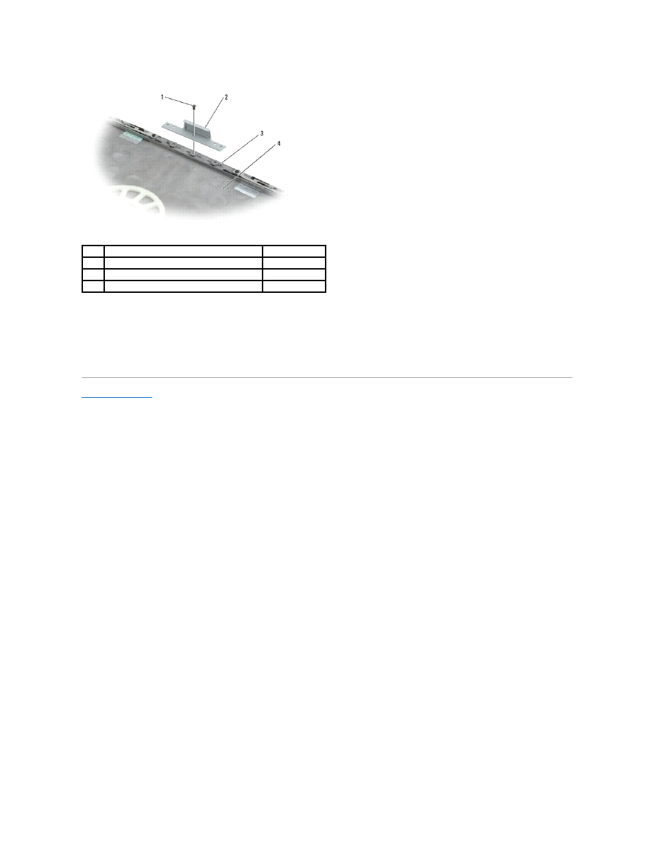 Installing the display latch | Dell Precision M20 User Manual | Page 17 / 47