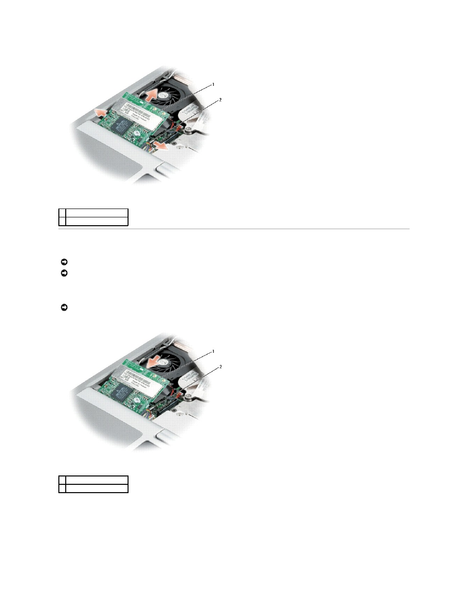 Installing the mini pci card | Dell Precision M20 User Manual | Page 27 / 47