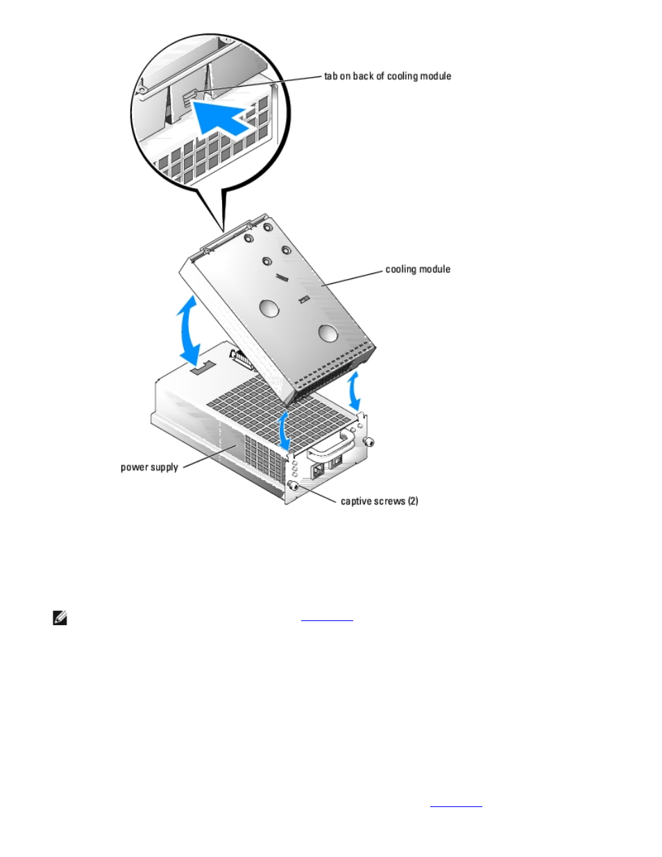 Replacing a power supply in systems, With nonredundant power supplies | Dell PowerVault 221S (SCSI) User Manual | Page 33 / 55