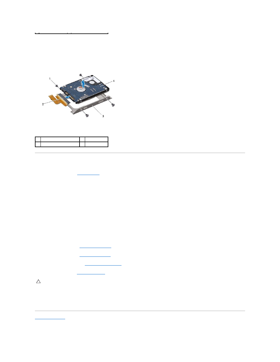 Replacing the hard drive assembly | Dell Inspiron M301Z (Mid 2010) User Manual | Page 28 / 52