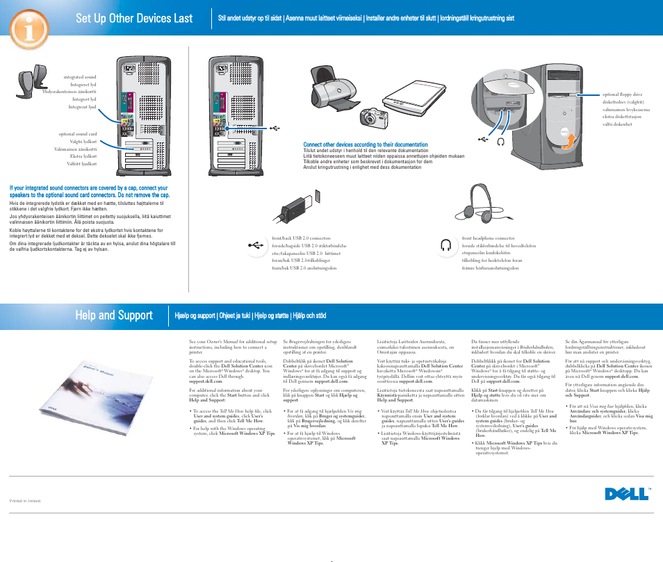 Dell Dimension 8300 User Manual | Page 2 / 2