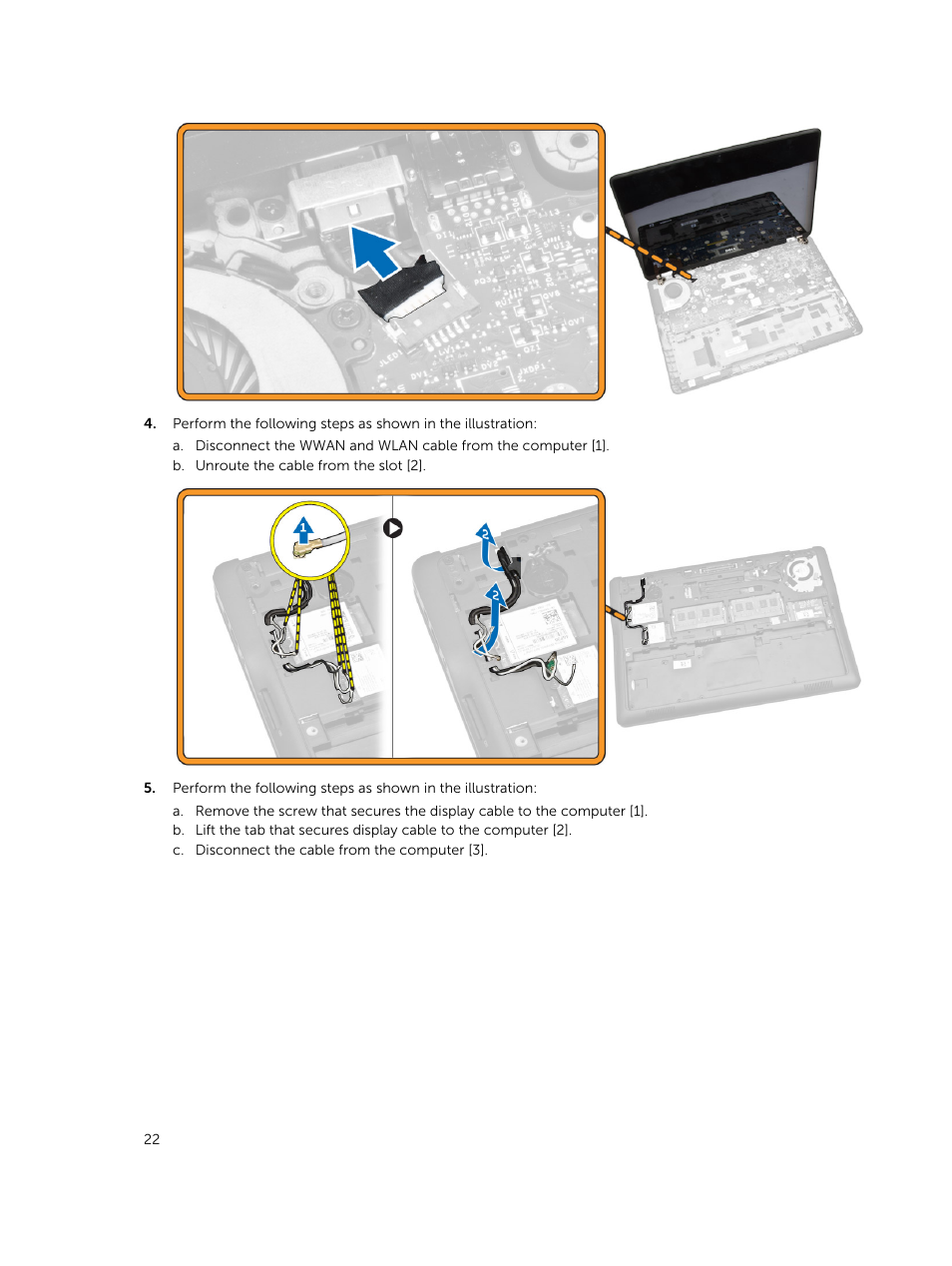 Dell Latitude E7250/7250 (Late 2014) User Manual | Page 22 / 52