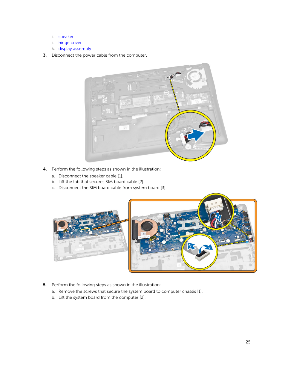 Dell Latitude E7250/7250 (Late 2014) User Manual | Page 25 / 52