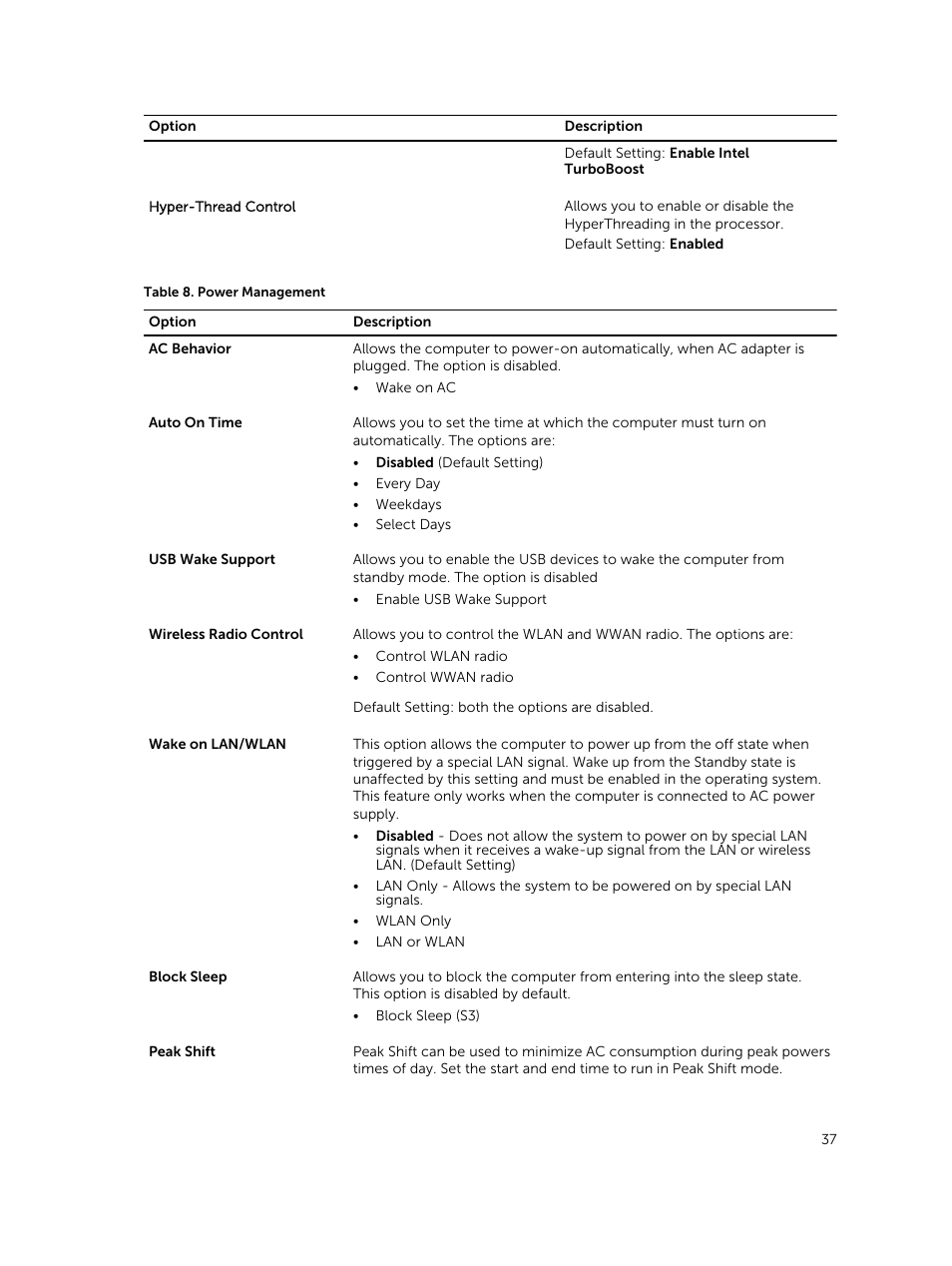 Dell Latitude E7250/7250 (Late 2014) User Manual | Page 37 / 52