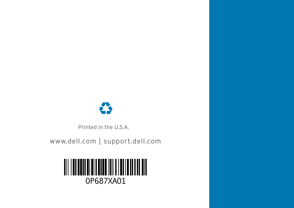 Dell Studio One 19 (1909, Early 2009) User Manual | Page 62 / 62