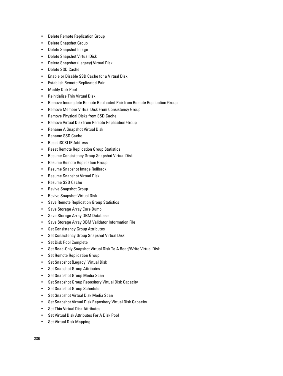 Dell PowerVault MD3260i User Manual | Page 386 / 388