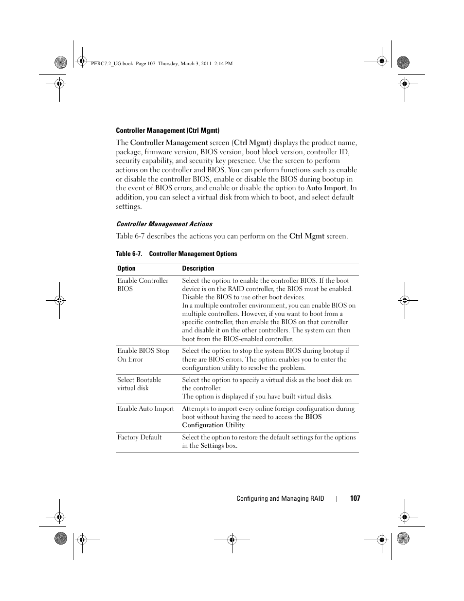 Dell PowerEdge RAID Controller H700 User Manual | Page 107 / 178