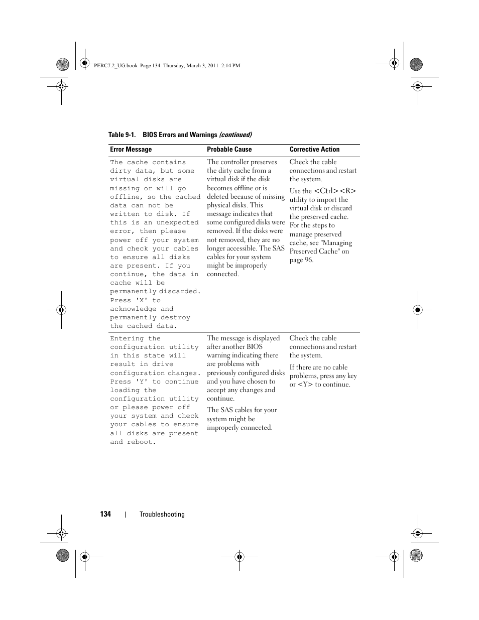 Dell PowerEdge RAID Controller H700 User Manual | Page 134 / 178