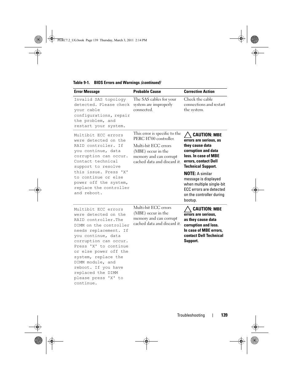 Dell PowerEdge RAID Controller H700 User Manual | Page 139 / 178