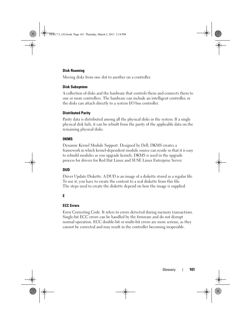 Dell PowerEdge RAID Controller H700 User Manual | Page 161 / 178