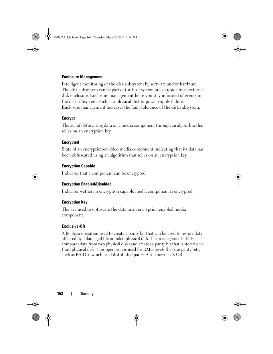 Dell PowerEdge RAID Controller H700 User Manual | Page 162 / 178