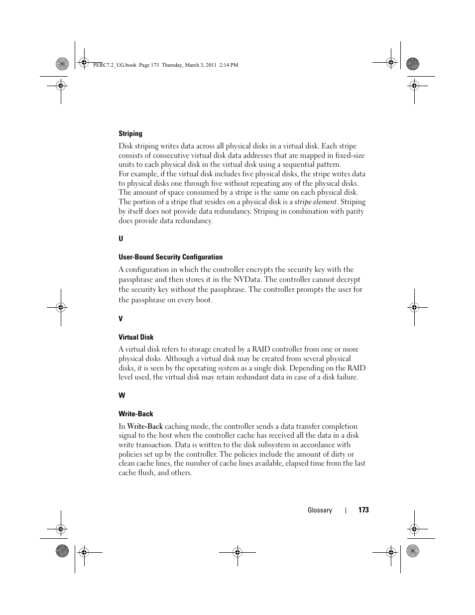 Dell PowerEdge RAID Controller H700 User Manual | Page 173 / 178
