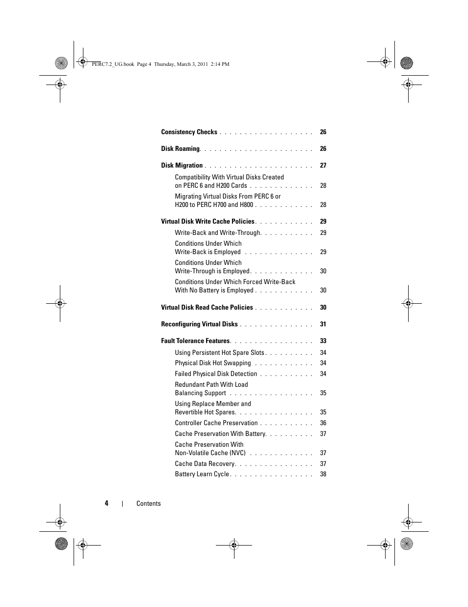 Dell PowerEdge RAID Controller H700 User Manual | Page 4 / 178