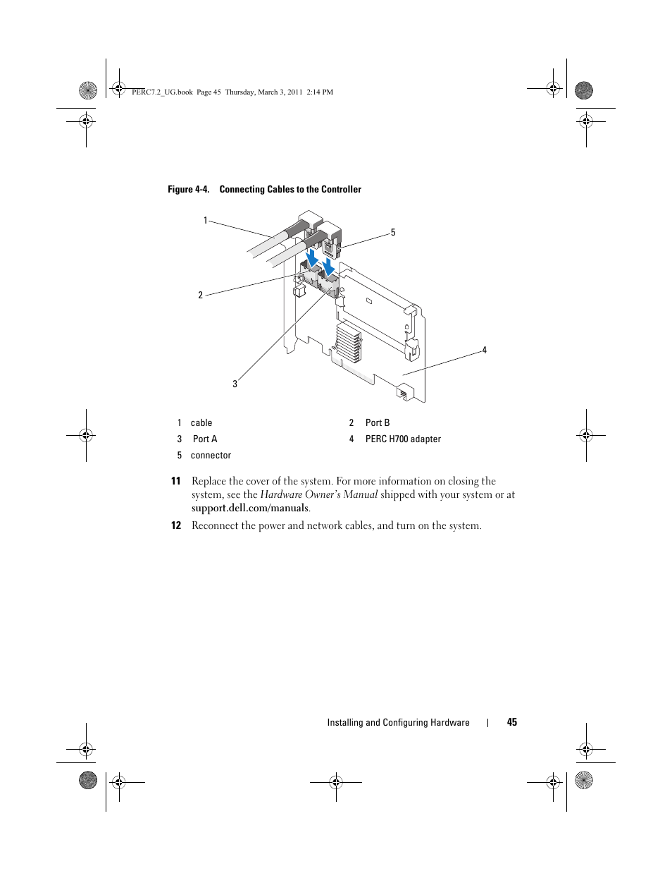 Dell PowerEdge RAID Controller H700 User Manual | Page 45 / 178