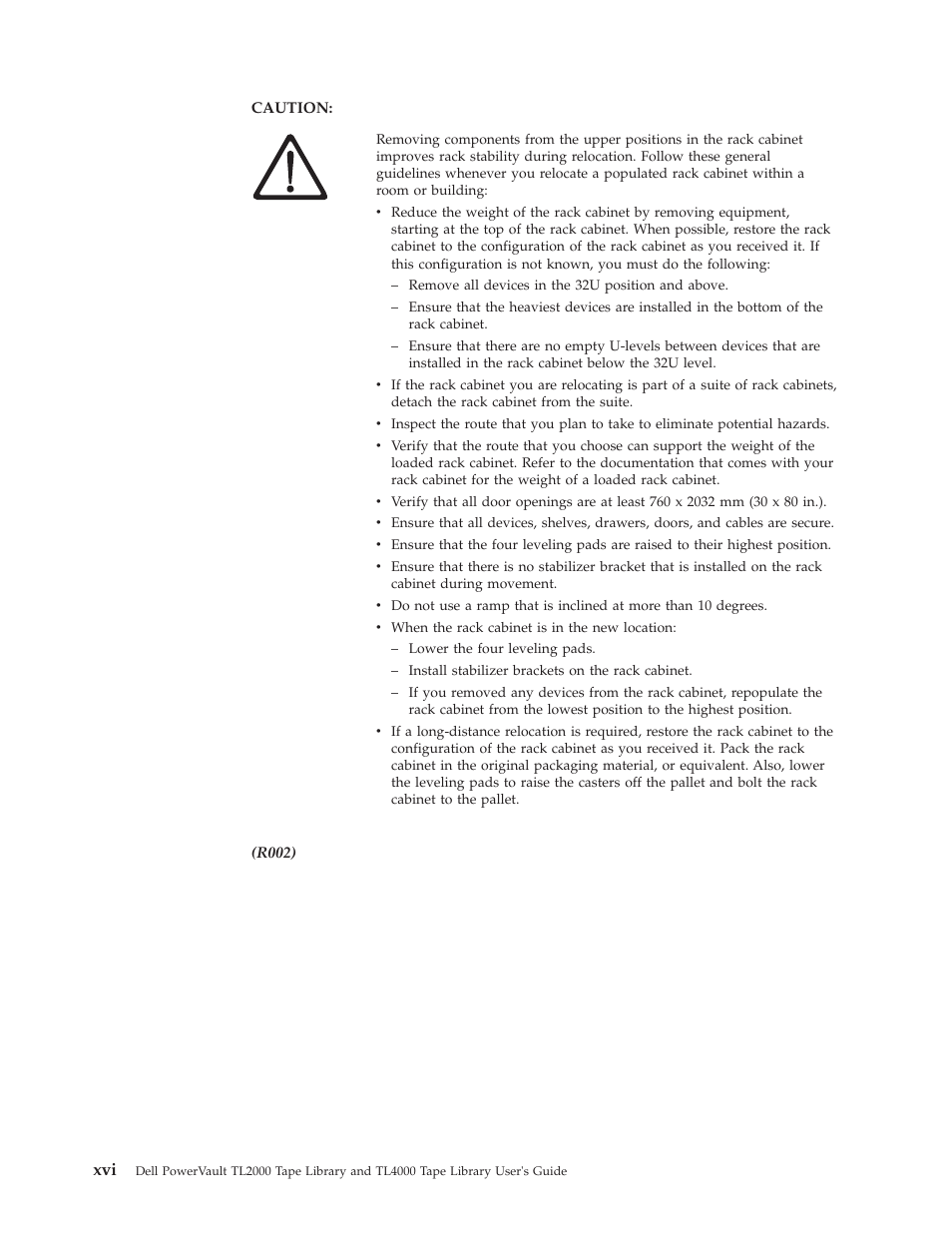 Dell PowerVault TL4000 User Manual | Page 18 / 306