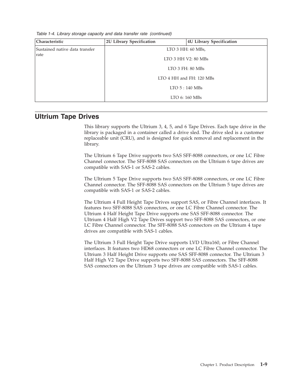 Ultrium tape drives | Dell PowerVault TL4000 User Manual | Page 29 / 306