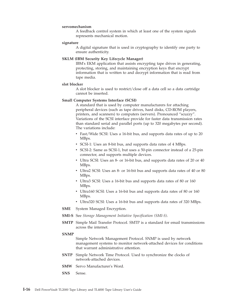 Dell PowerVault TL4000 User Manual | Page 296 / 306