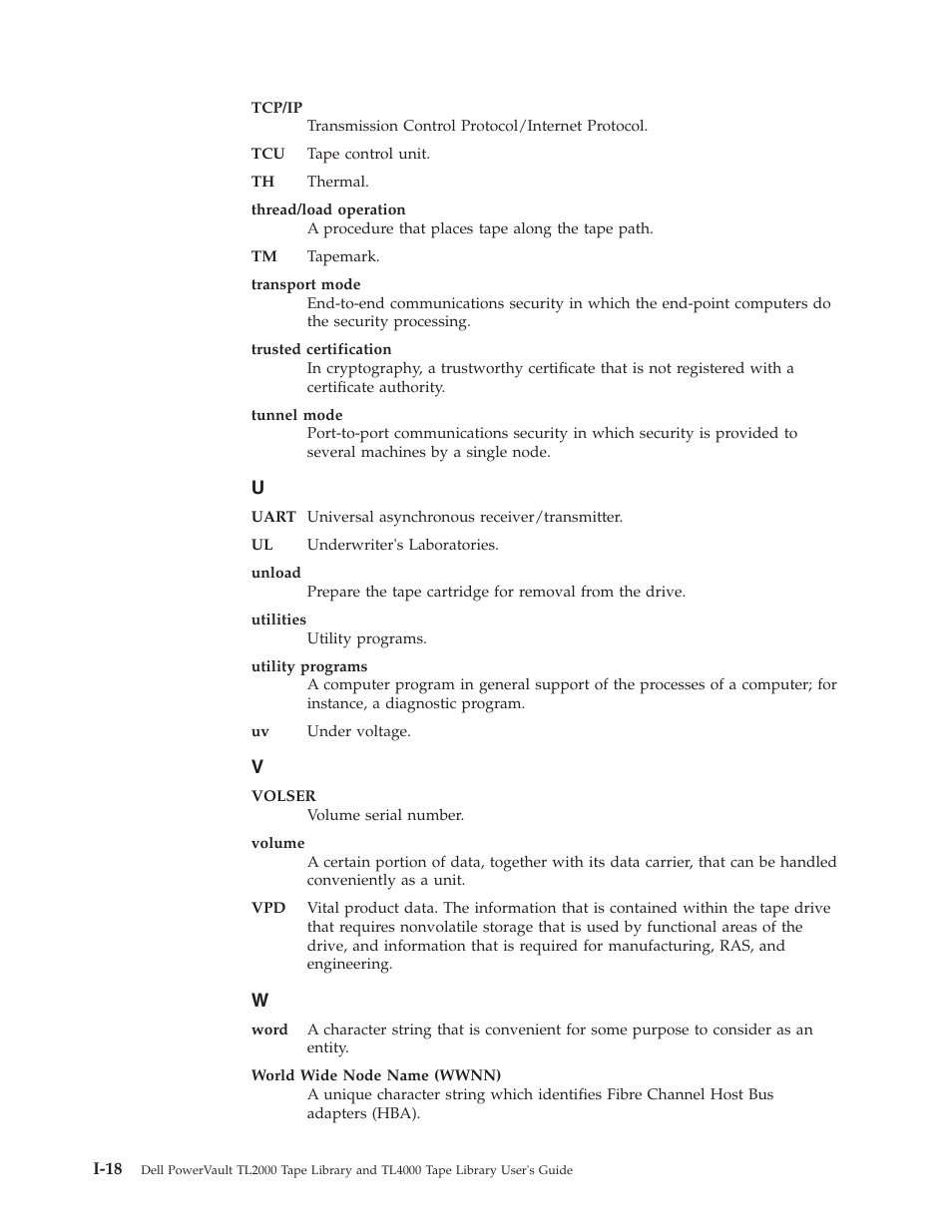 Dell PowerVault TL4000 User Manual | Page 298 / 306