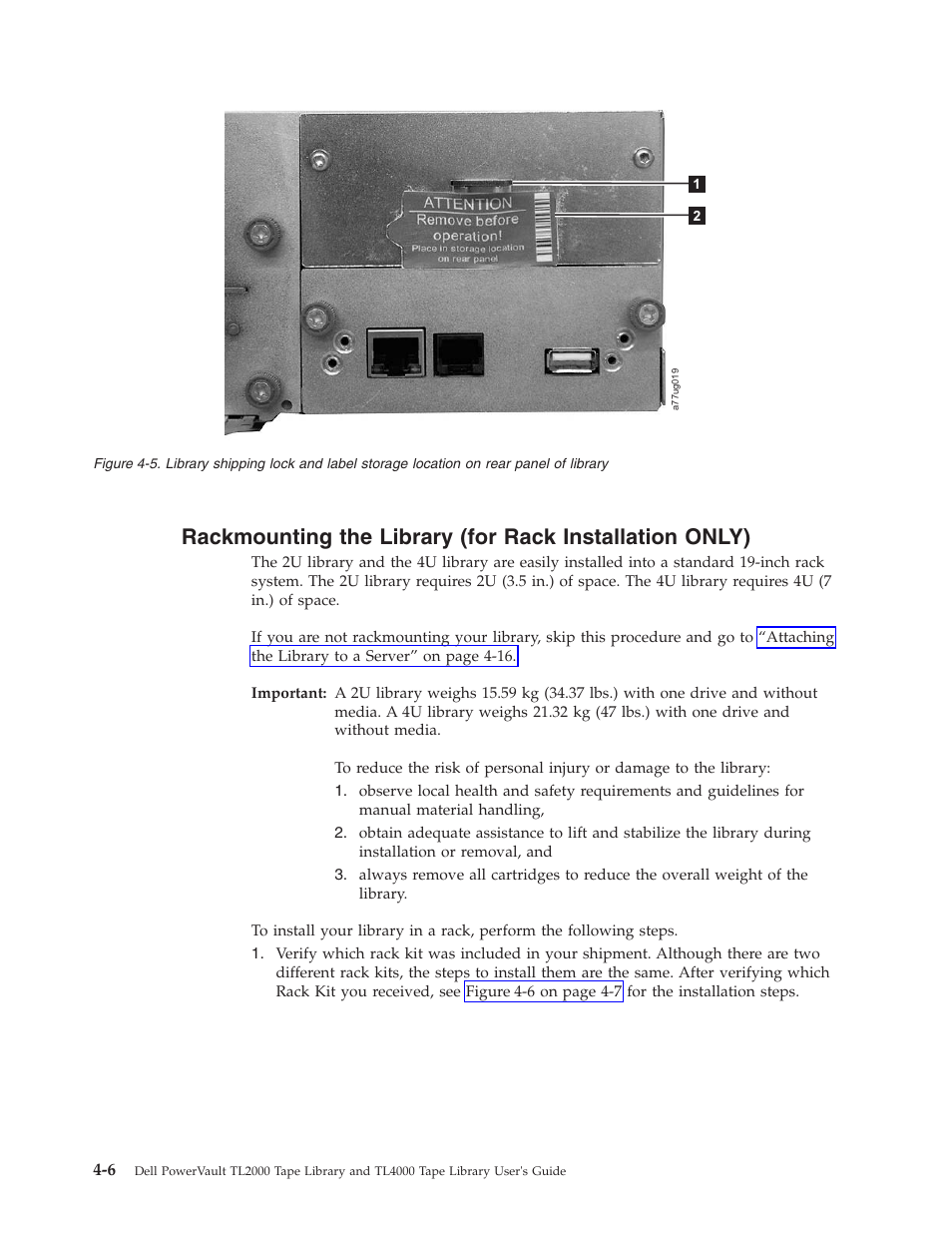 Dell PowerVault TL4000 User Manual | Page 60 / 306