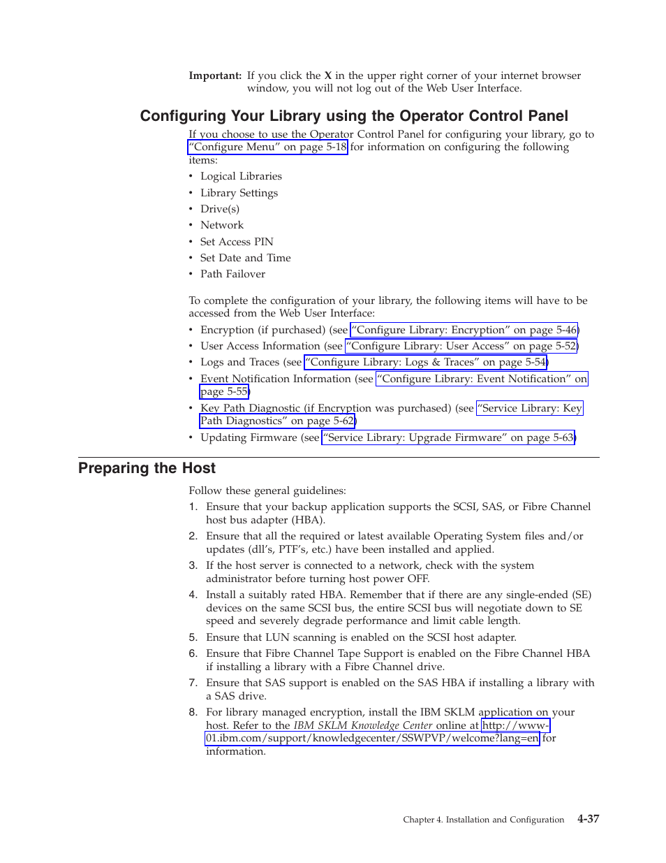 Preparing the host | Dell PowerVault TL4000 User Manual | Page 91 / 306