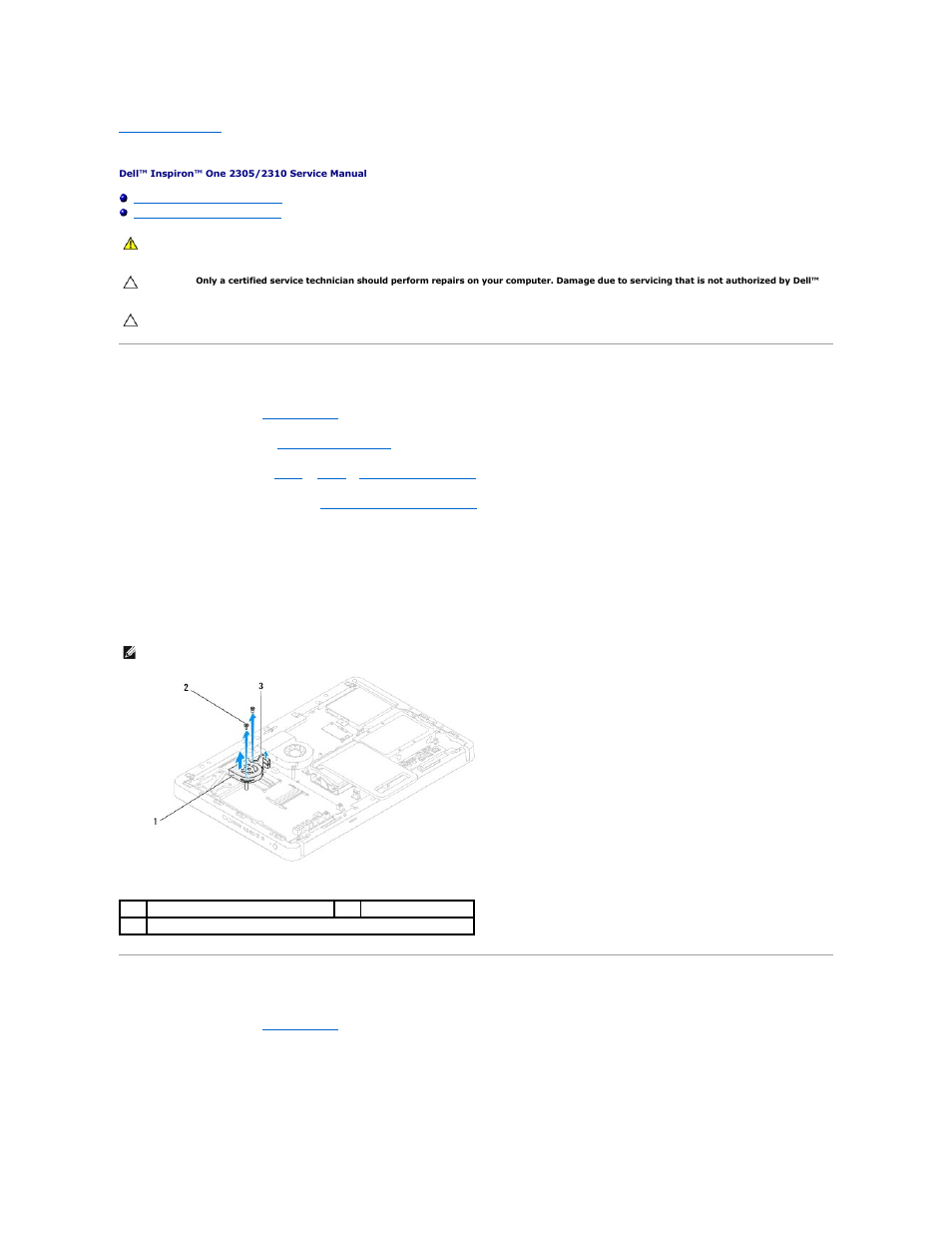 Mxm-assembly fan (optional), Removing the mxm-assembly fan, Replacing the mxm-assembly fan | Dell Inspiron One 2310 (Late 2010) User Manual | Page 53 / 90