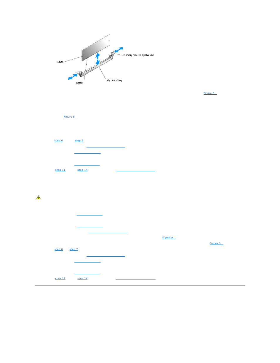 Processor, Removing memory modules | Dell PowerEdge 700 User Manual | Page 63 / 94