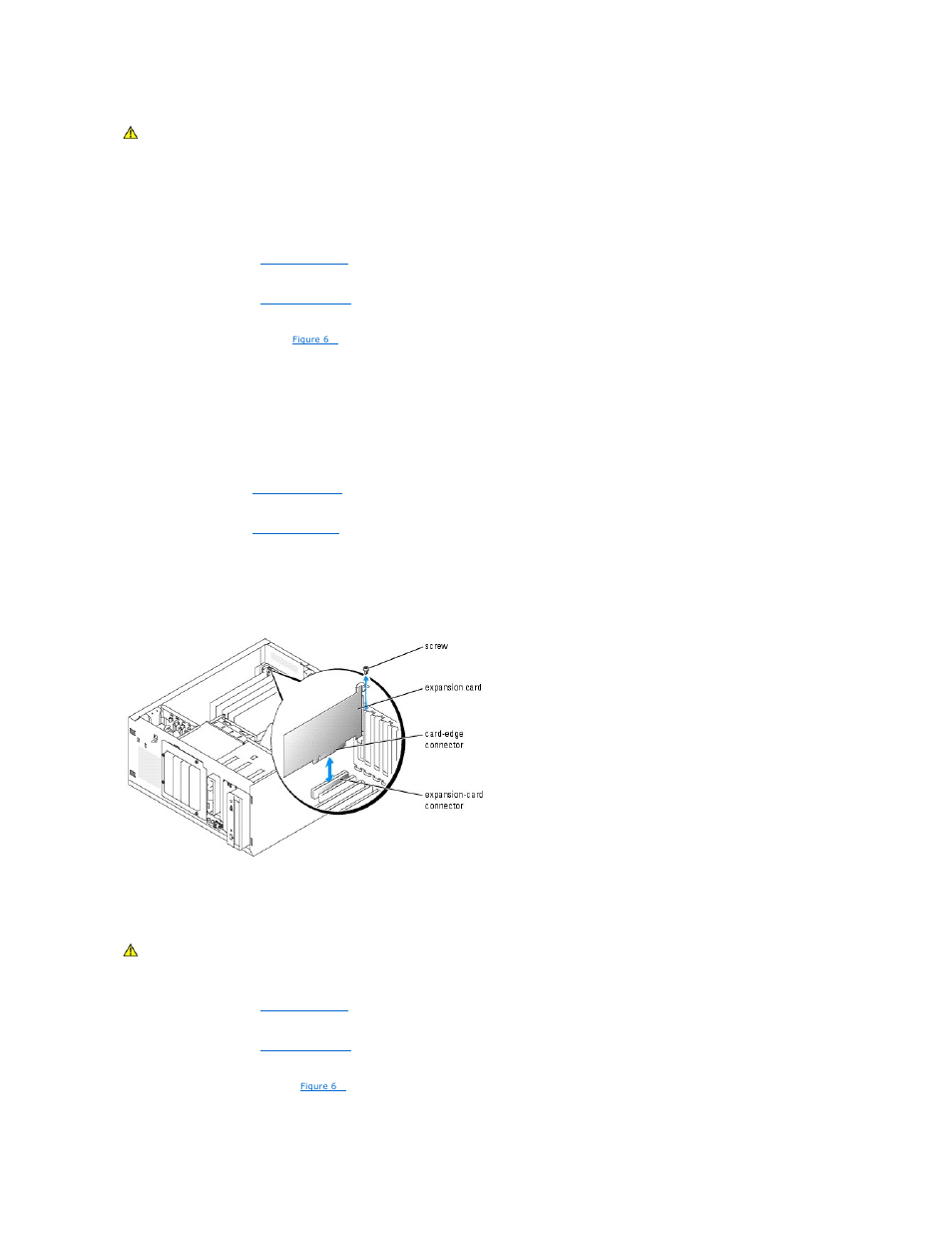 Removing an expansion card | Dell PowerEdge 700 User Manual | Page 67 / 94