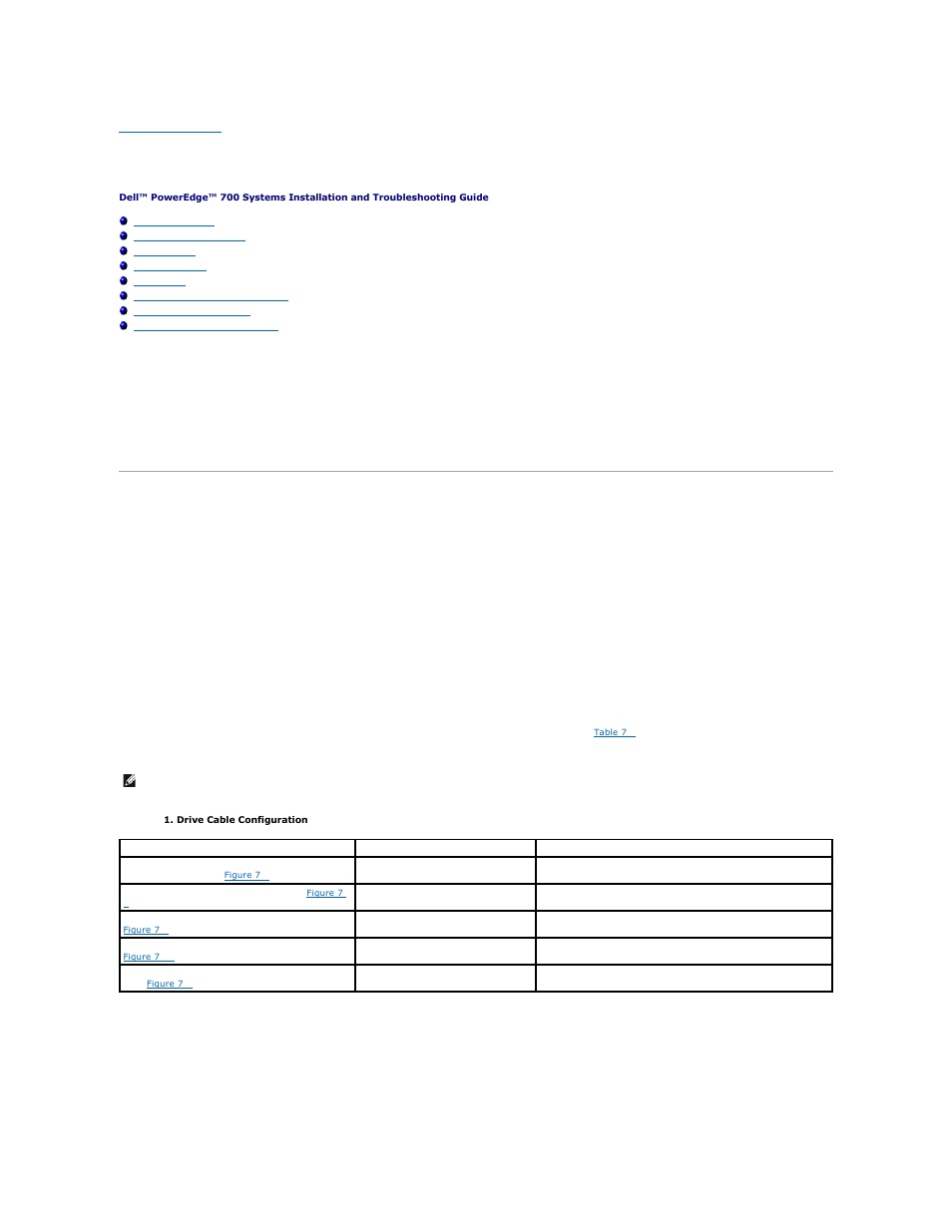 Installing drives, Connecting drives, Interface cables | Drive cable configurations, Dc power cables | Dell PowerEdge 700 User Manual | Page 70 / 94