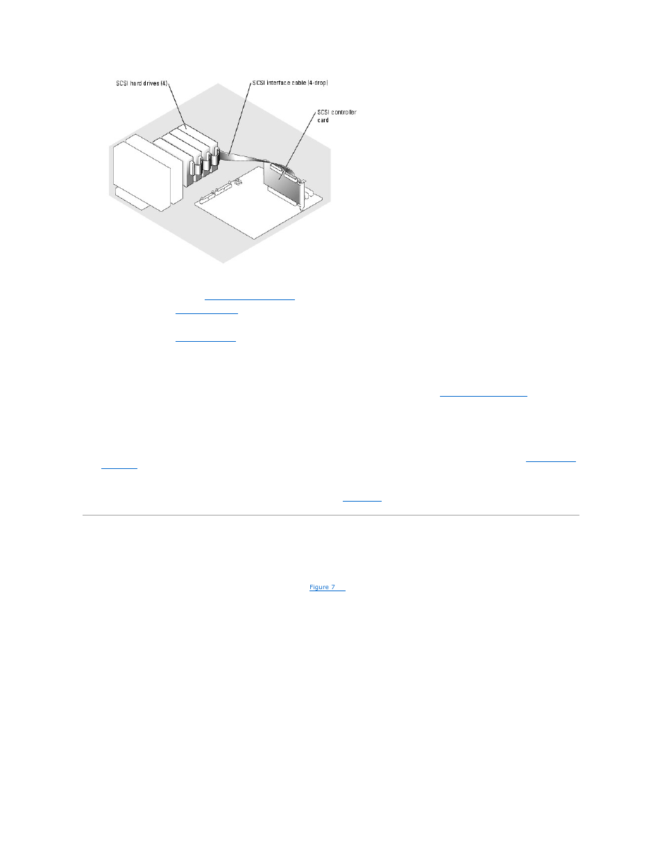 Hot-plug scsi hard drives, Figure 7 | Dell PowerEdge 700 User Manual | Page 79 / 94