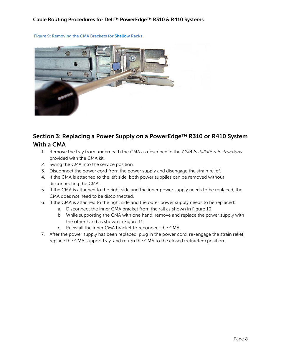 Dell PowerEdge Rack Enclosure 4620S User Manual | Page 10 / 12