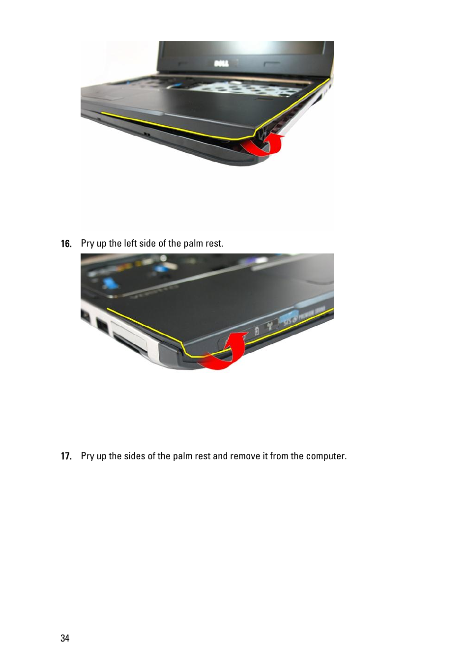 Dell Vostro 3450 (Early 2011) User Manual | Page 34 / 131