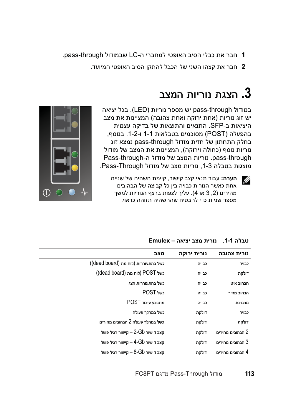 בצמה תוירונ תגצה .3 | Dell POWEREDGE M1000E User Manual | Page 111 / 116