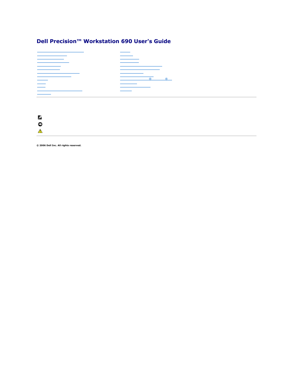 Dell Precision 690 User Manual | 167 pages