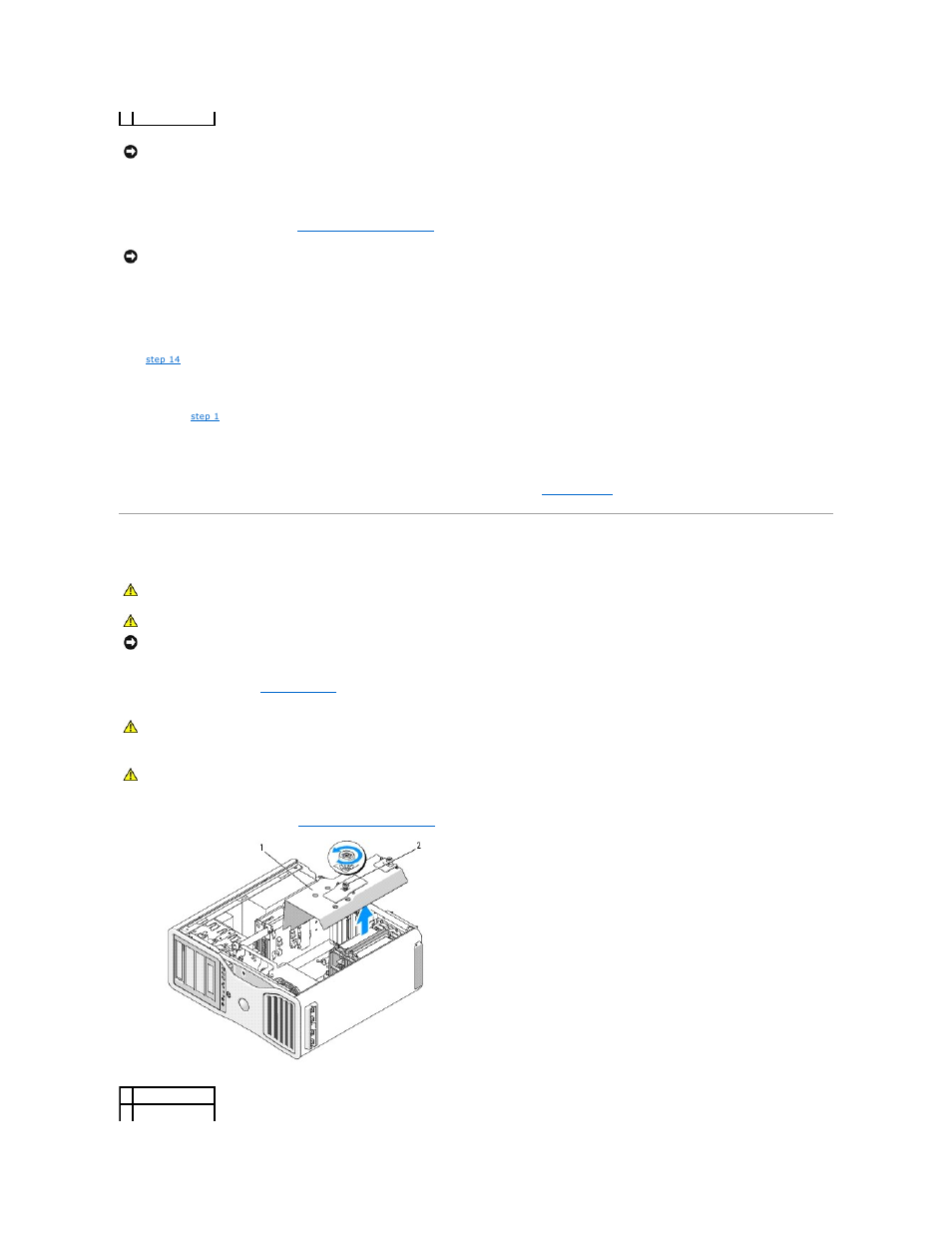 Removing memory (with optional memory riser cards) | Dell Precision 690 User Manual | Page 115 / 167