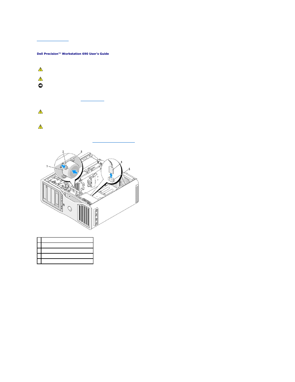 Installing the speaker (optional) | Dell Precision 690 User Manual | Page 125 / 167