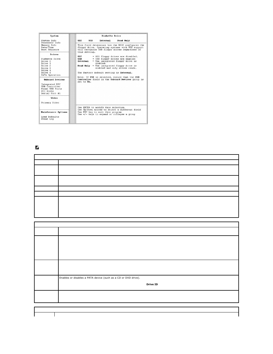 System setup options | Dell Precision 690 User Manual | Page 14 / 167