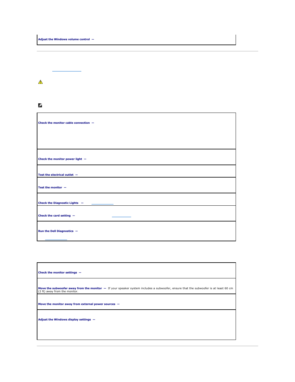 Video and monitor problems, If the screen is blank, If the screen is difficult to read | Dell Precision 690 User Manual | Page 160 / 167