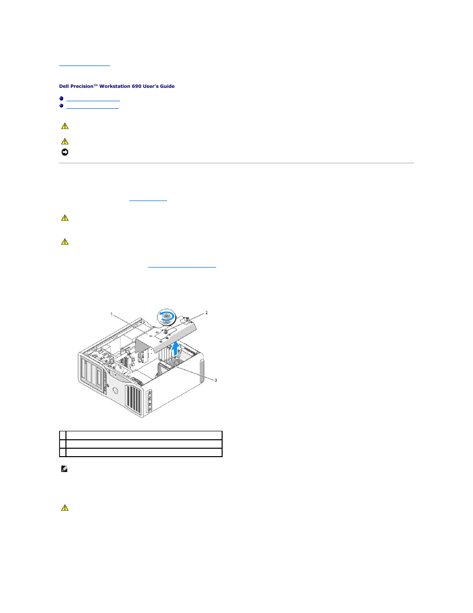 Processor, Removing the processor | Dell Precision 690 User Manual | Page 49 / 167