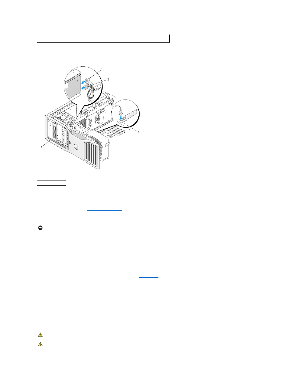 Drive panels | Dell Precision 690 User Manual | Page 63 / 167