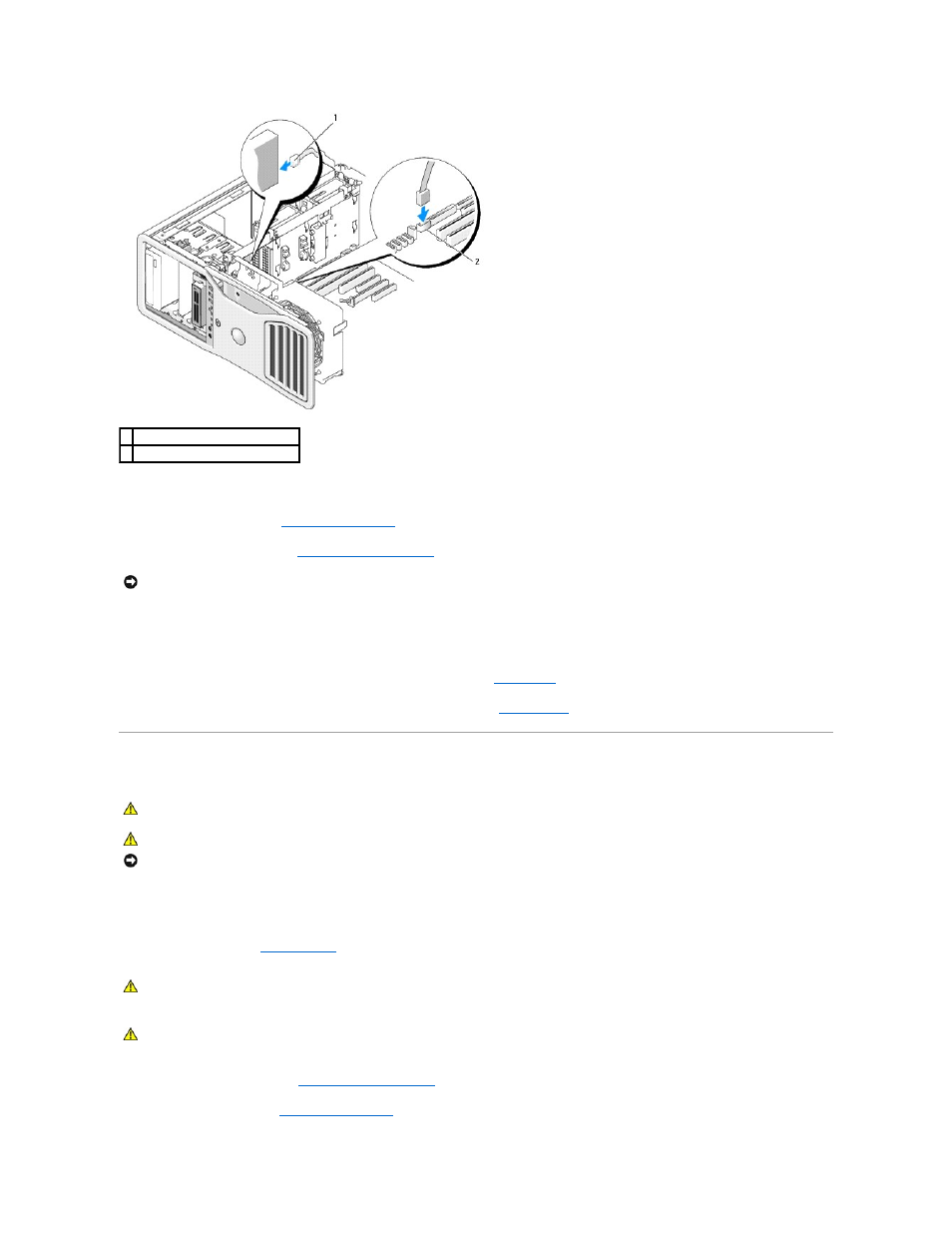 Cd/dvd drive, Removing a cd/dvd drive | Dell Precision 690 User Manual | Page 73 / 167